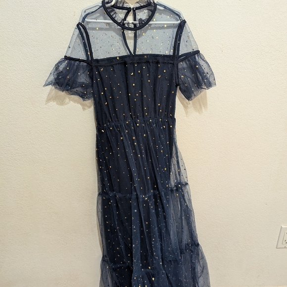 Navy blue dress🌟 - Picture 1 of 2